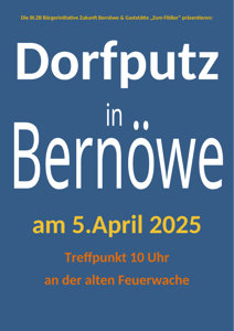 Dorfputz Bernöwe 2025